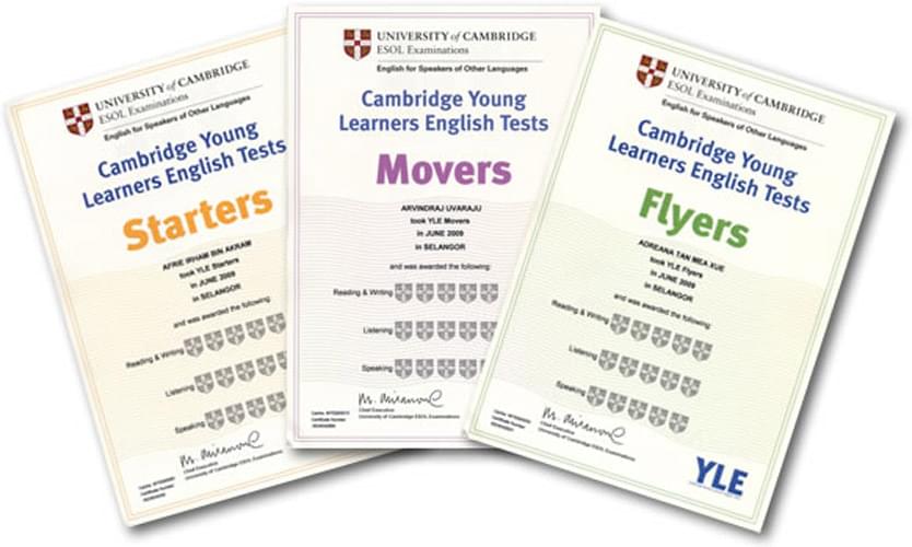 Chọn cơ sở luyện thi Cambridge cho trẻ