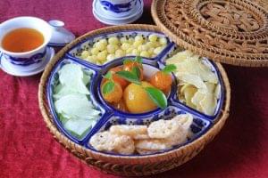 MỨT TRÁI CÂY (Dried candied fruit)