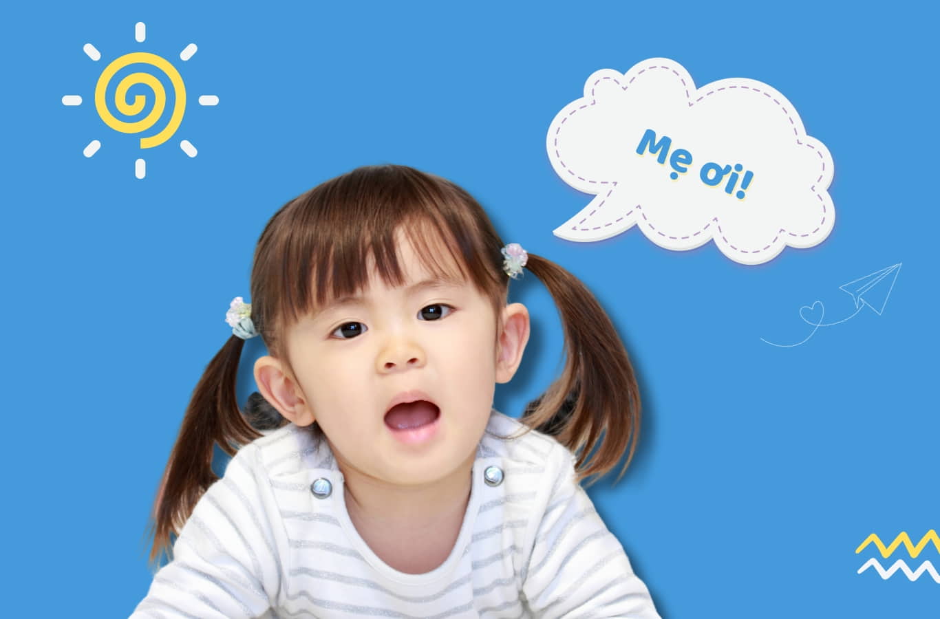 Dạy bé tập nói những câu đơn giản