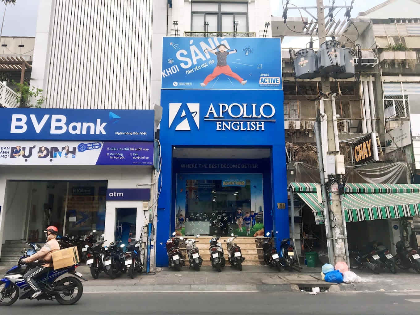 Trung tâm tiếng Anh Apollo English quận 10 Tô Hiến Thành