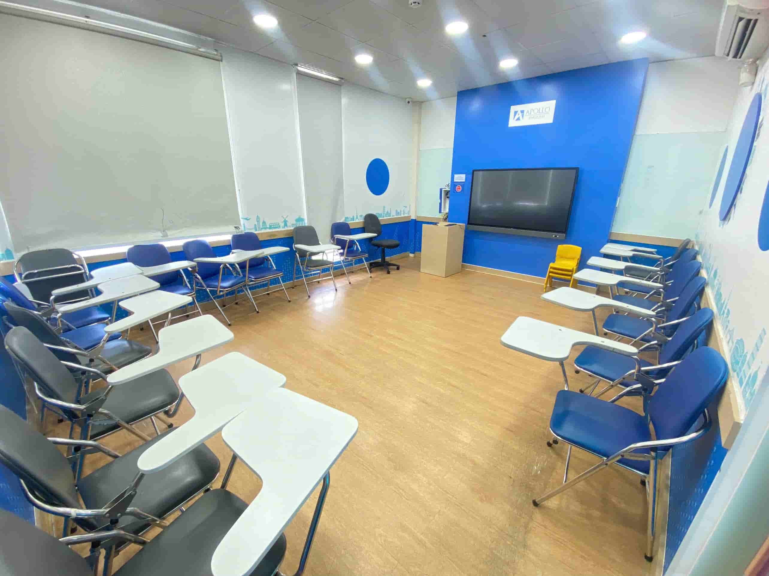 Phòng học của trung tâm Apollo English Bình Dương