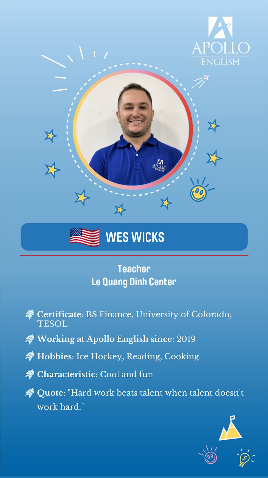 Giáo viên Wes Wicks