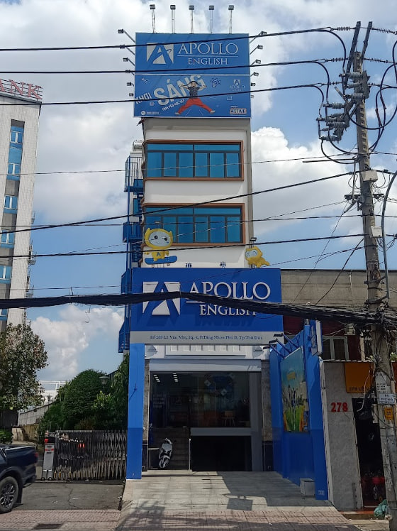 DANH SÁCH TRUNG TÂM TIẾNG ANH APOLLO ENGLISH QUẬN 9