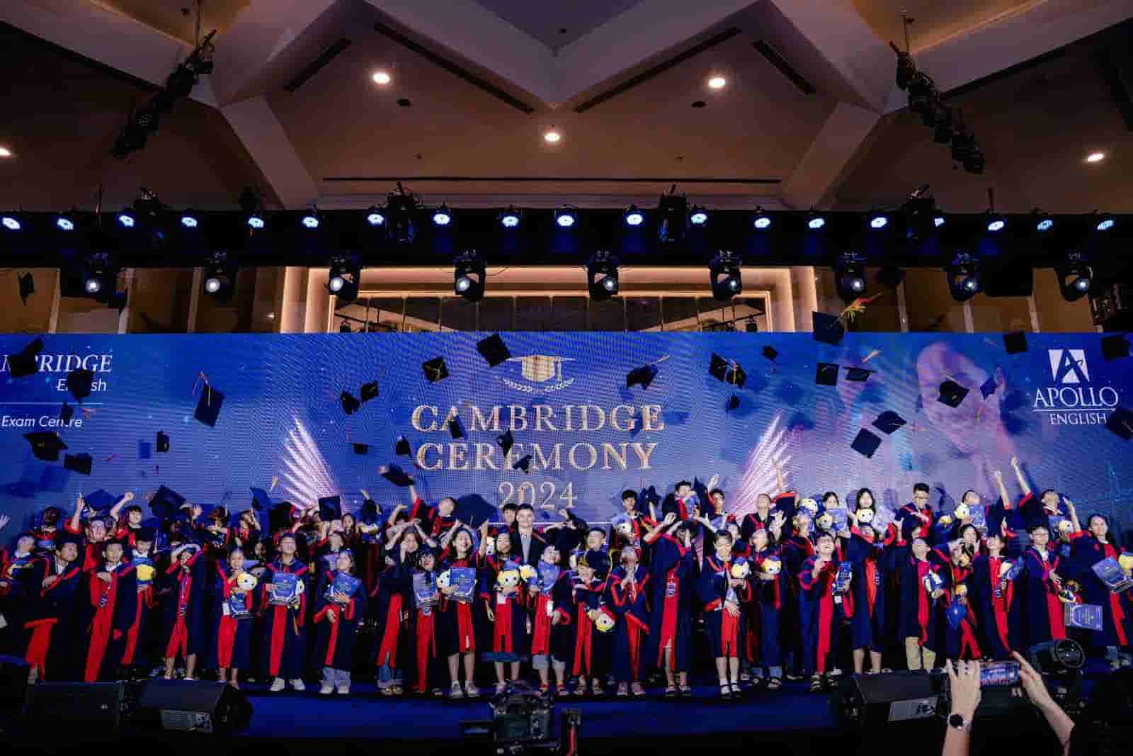 Bé được thường xuyên tham gia các kỳ thi tiếng Anh chuẩn quốc tế