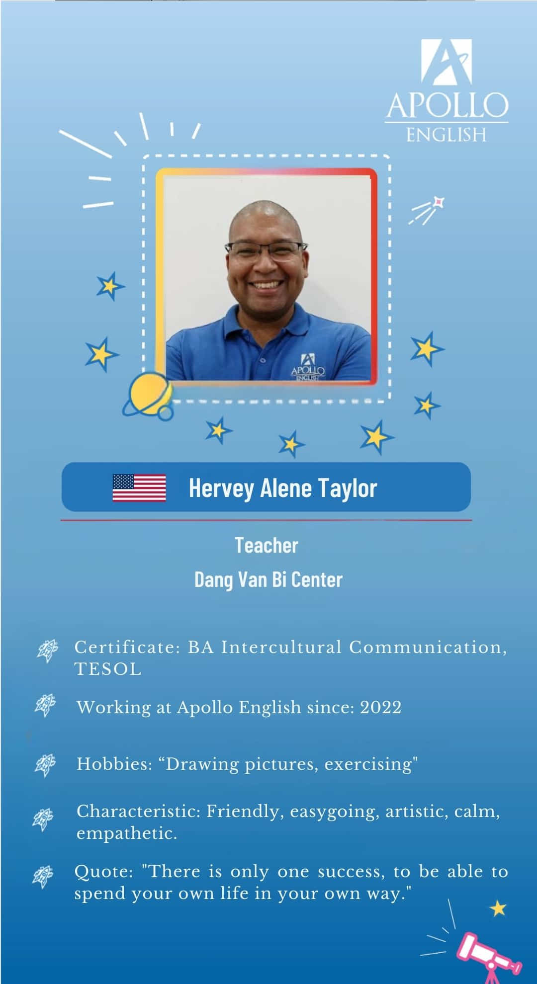 Giáo viên Hervey Alene Taylor