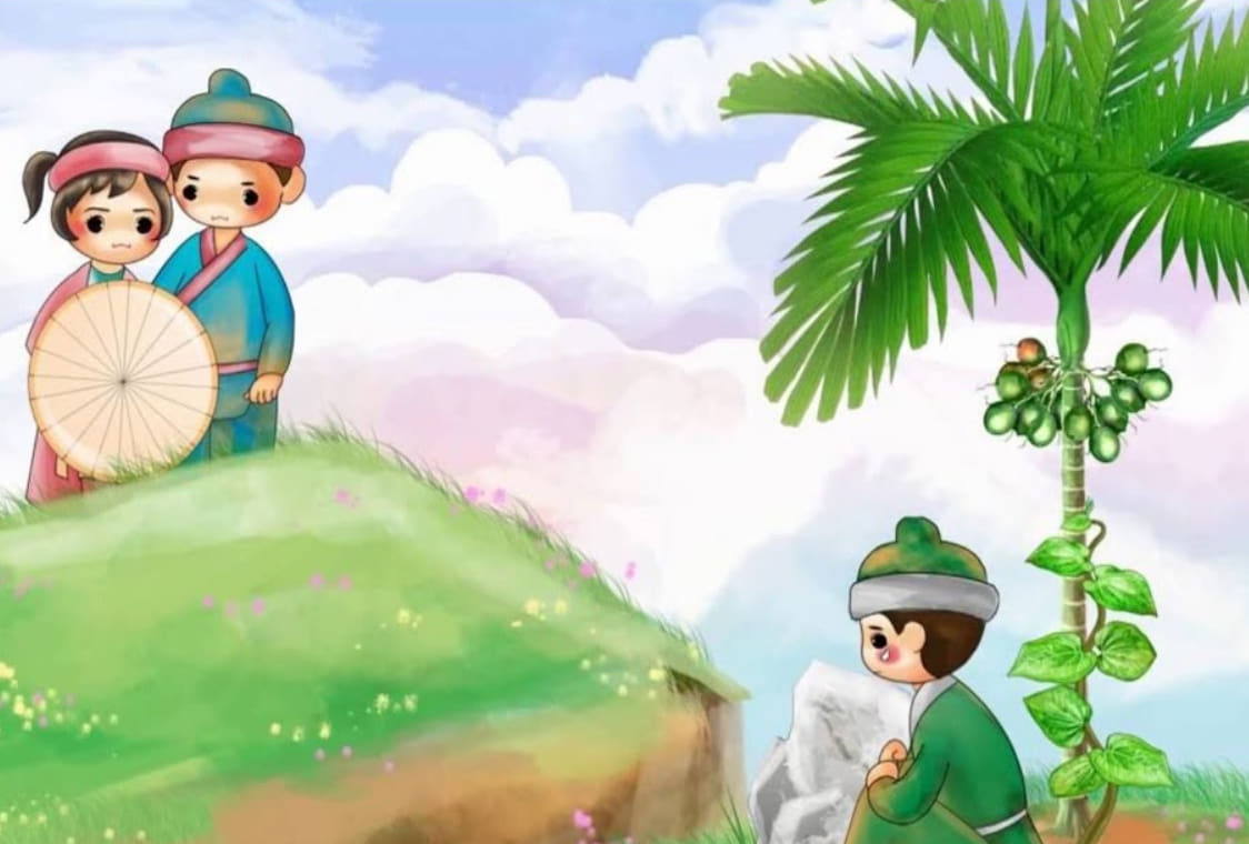 Truyện tiếng Anh cho bé: Trầu cau