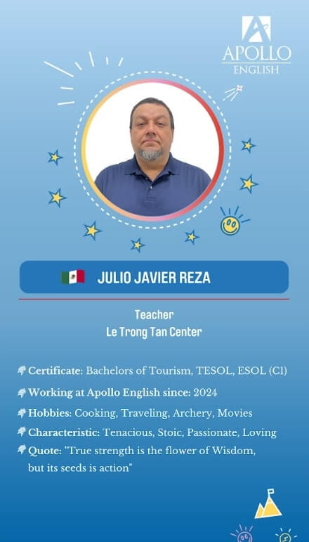 Giáo viên Julio Javier Reza